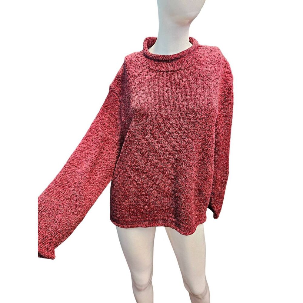 Cotton Country Red Pullover Sweater Womens size XL